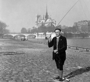 Robert Doisneau: Pecheur à la Mouche Seche, 1946